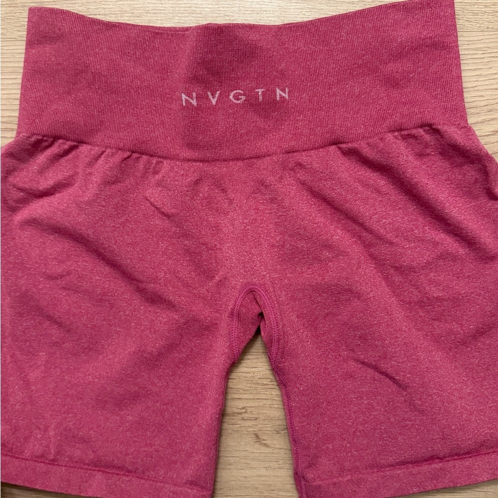 NVGTN Rose Pink Activewear Shorts